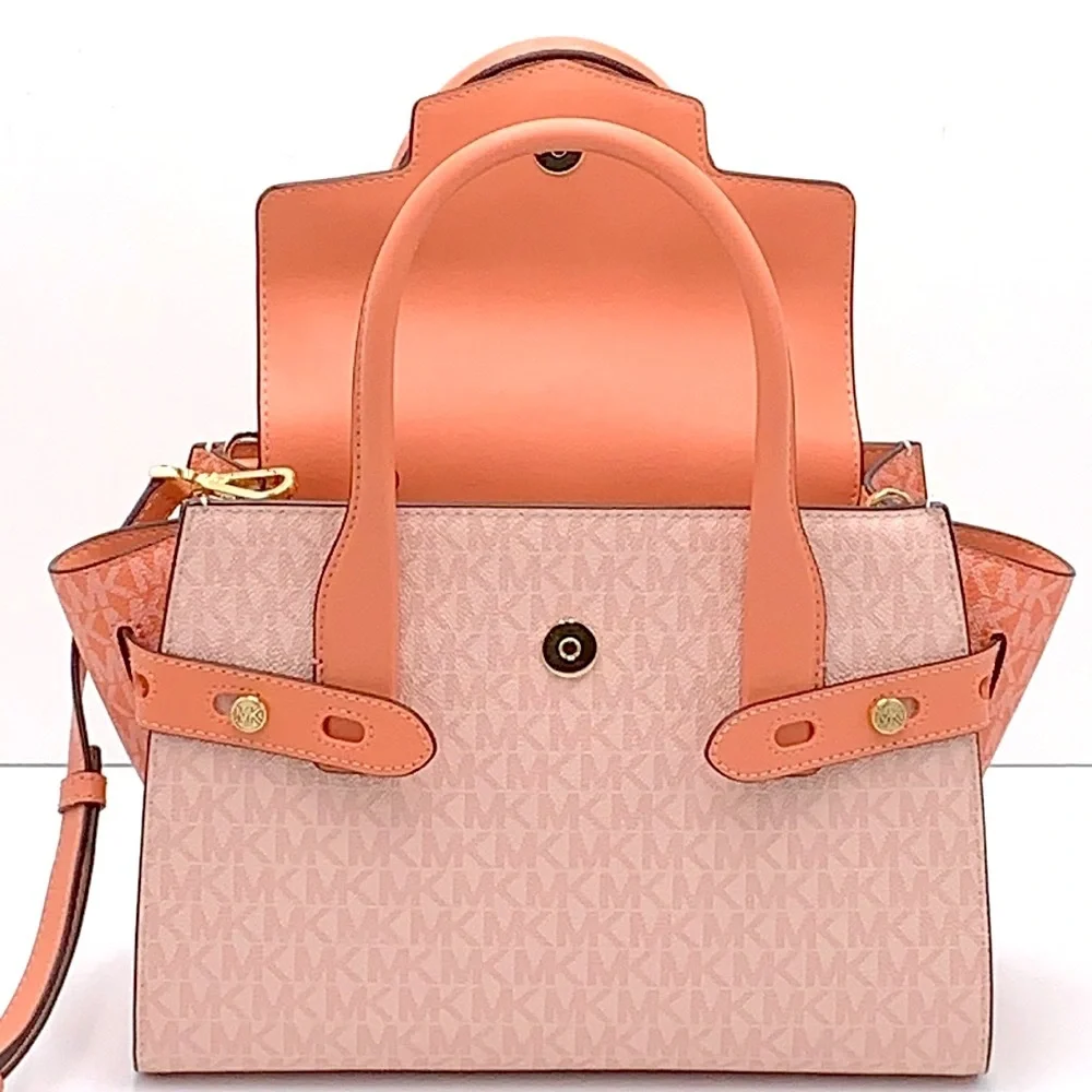 MICHAEL KORS
Carmen Medium Color-Block Logo Satchel color Sherbert Multi - Picture 4 of 16